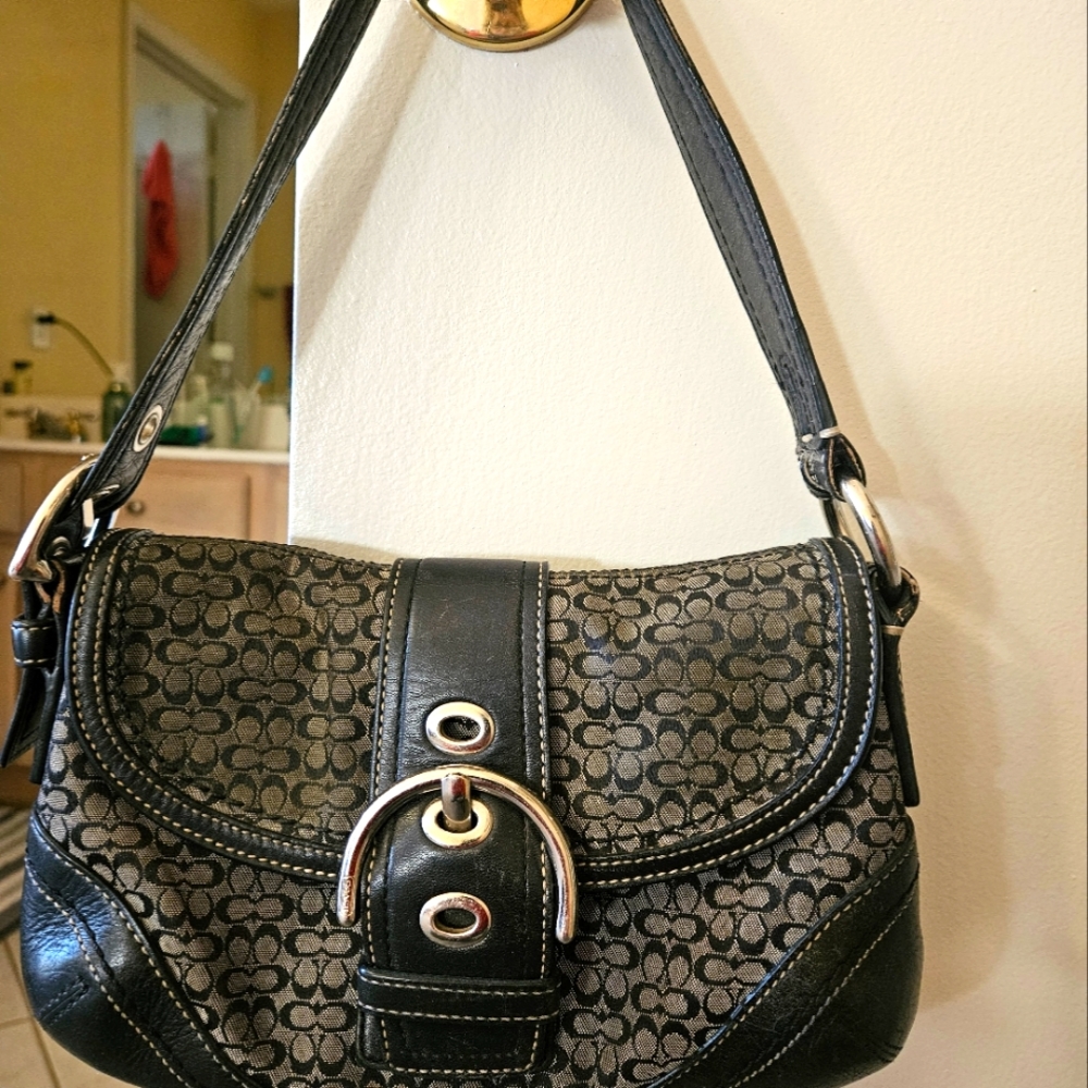 Coach Vintage Signature Soho Bag & Checkbook Cover